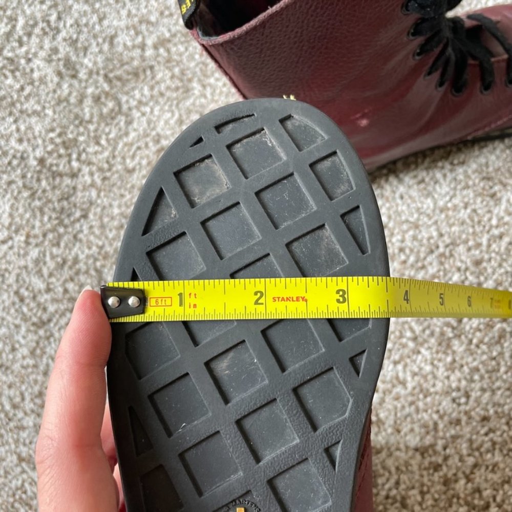 Dr Martens | Stratford Lace Up Boots in Oxblood - Picture 15 of 16